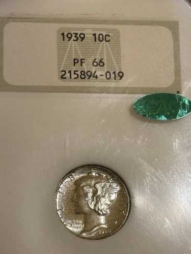 1939 年プルーフ マーキュリー ダイム オールド NGC ファッティ ホルダー PF 66 および CAC ステッカー! 114,950円