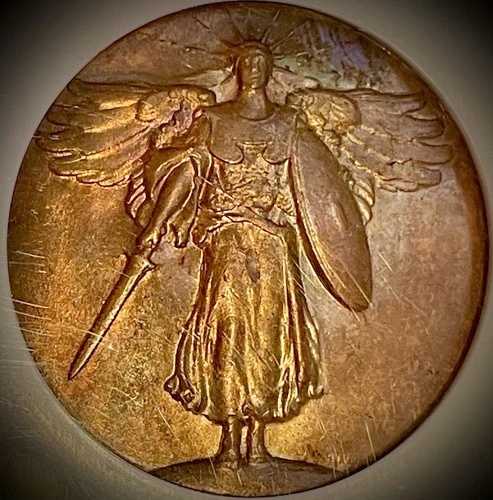 1919-20 第一次世界大戦勝利メダル NGC Ms 64rb