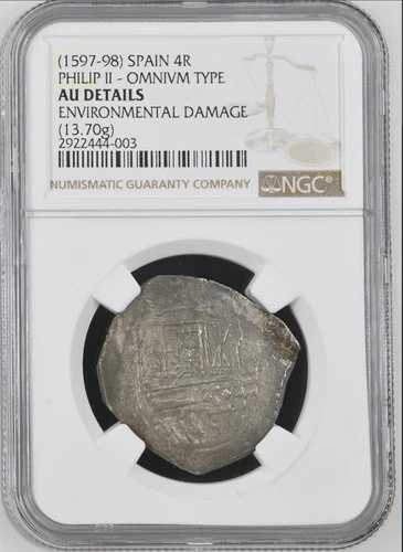4R コブ スペイン 1597 NGC AU 詳細、環境損傷