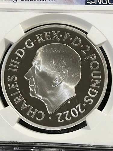 2022年 英国 エリザベス2世記念 チャールズ3世 1オンス シルバー プルーフ PF70 FR 114,400円