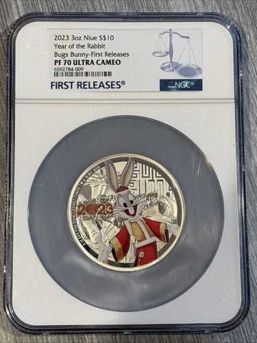 2023年-ニウエ-卯年-3オンス-バッグス・バニー-NGC-PF70UC-初回リリース 114,950円