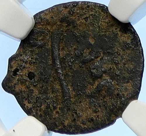 ポンティウス・ピラト ティベリウス エルサレム イエス・キリスト裁判 古代ローマ貨幣 NGC i106198