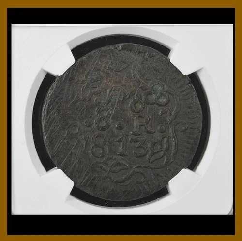 メキシコ 8 レアル銀貨、1813 オアハカ/スッド フローラル AU 58 BN NGC 2924065-002 115,500円