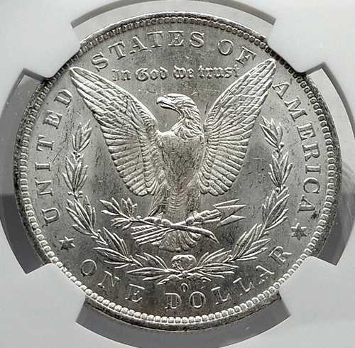 1883年 アメリカ合衆国 銀製 モルガン USドルコイン イーグル NGC MS i80078