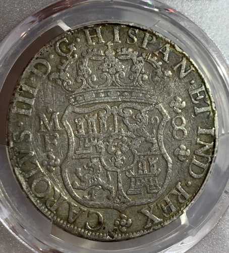1767年 メキシコ 8レアル 銀貨 PCGS VG