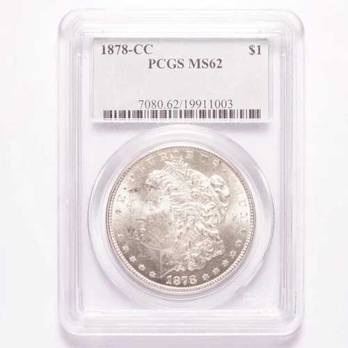 1878年-CC モルガン銀貨 PCGS MS62 118,800円
