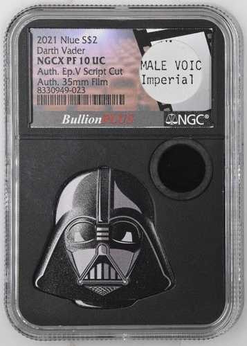2021年 ニウエ スター・ウォーズ ブリオン・プラス ダース・ベイダー エピソードV 脚本 35mmフィルム NGCX PF 10