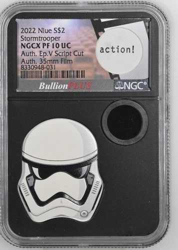2022年 ニウエ スター・ウォーズ ブリオン・プラス ストームトルーパー エピソードV 脚本付き 35mmフィルム NGCX PF 10