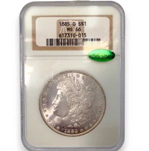 認定1885-O米国モルガン銀貨