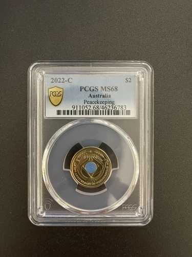 2022 C ミントマーク 平和維持75周年記念 平和維持 PCGS MS68