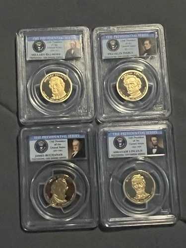 2010-S 大統領記念 1ドル プルーフコインセット（4枚） | PCGS PR69DCAM | 完全年式