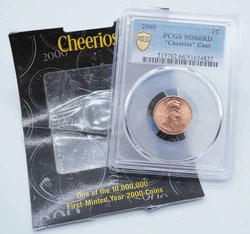 2000年 リンカーン記念館 1セント チェリオス セント PCGS MS66RD COA付き - U2237