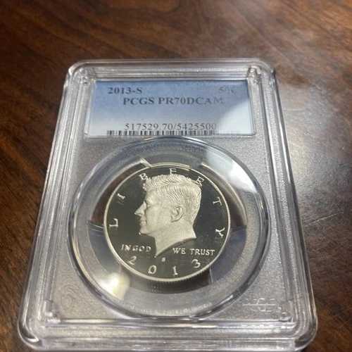 2013-S PCGS PR70DCAM ケネディ ハーフ ダラー プルーフ 50C!