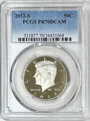 2012 S プルーフ ケネディ クラッド ハーフダラー PCGS PR70 DCAM