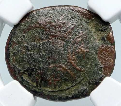 アポロニス・イン・リディア 古代ギリシャコイン ヘラクレス サンダーボルト NGC i89553