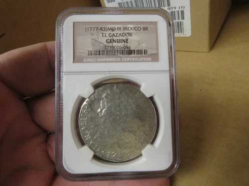 NGC 難破船コイン 1783 MO FF メキシコ 8レアル 75,020円
