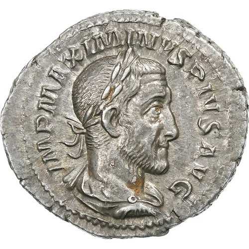 [#1506745] Maximinus I Thrax、デナリウス、235-236、ローマ、シルバー、MS、RIC:12｜WORLD RESOURCE【QUEEN店】