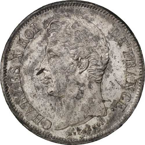 [#81174] コイン、フランス、シャルル10世、5フラン、1829年、リール、オーストラリア、銀、KM:728.13｜WORLD RESOURCE【QUEEN店】 98,010円
