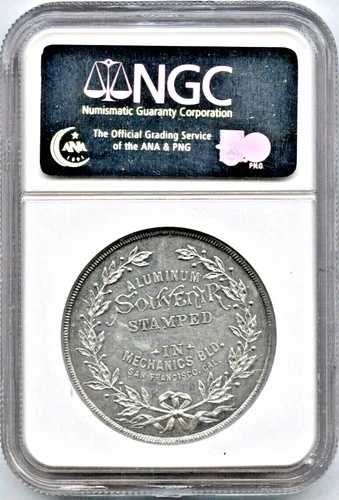 1894年 CA HK-253 いわゆるドルメカニッ??クアートビルディング NGC MS 61 アルミニウム 75,625円