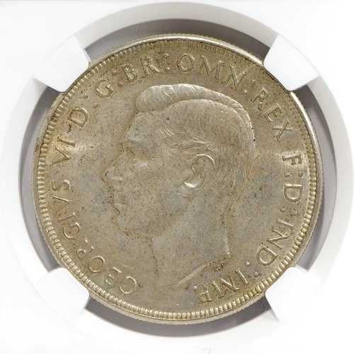 1938年 オーストラリア クラウン NGC MS-61