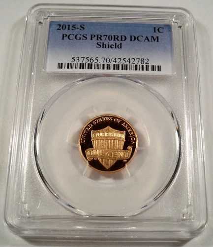 2015-S 1c PCGS PR70RD DCAM リンカーン セントプルーフ ディープカメオレッド PR 70 DC