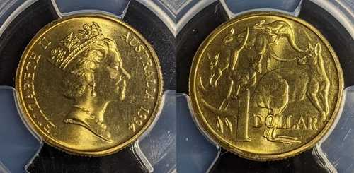 1994年 1ドル $1 オーストラリア PCGS MS67 FDC GEM UNC #3041