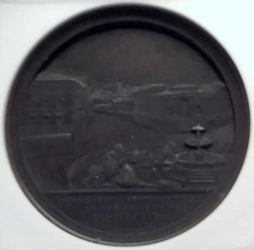 1875年 イタリア バチカン キリスト教 教皇ピウス9世がホスピスを開く アンティークメダル NGC i82377｜WORLD RESOURCE【QUEEN店】