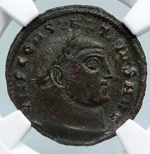コンスタンティヌス1世（大帝） 古代ローマコイン ゼウス＆勝利 NGC i89749