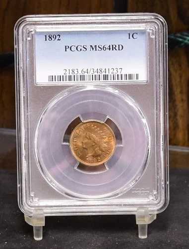 1892年インディアンセント - PCGS MS64RD (#60462-L)｜WORLD RESOURCE【QUEEN店】