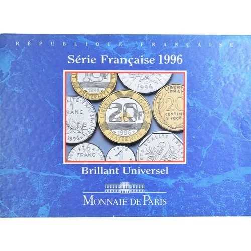 [#1175177] コイン、フランス、コフレ 1 C. ? 20 FRS、1996、Monnaie de Paris、BU、MS-