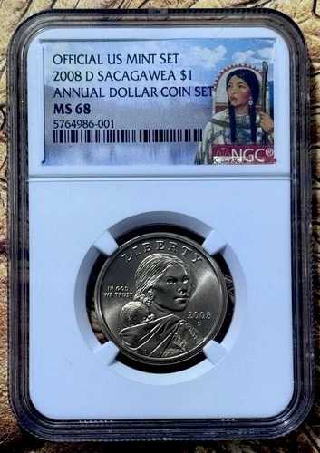 2008 d サカウェア ドル NGC MS 68|WORLD RESOURCE【QUEEN店】
