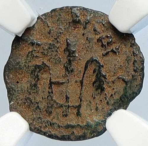ポンティウス・ピラト ティベリウス エルサレム イエス 磔刑 古代ローマ貨幣 NGC i105928 164,450円