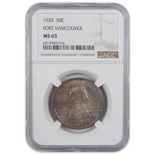 フォートバンクーバー記念ハーフドル 1925 MS 65 NGC SKU:I18310