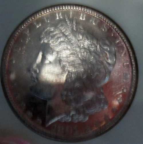 1881-S モーガン シルバー ダラー NGC MS65 DMPL、オールド ホルダー、外観 66 年!