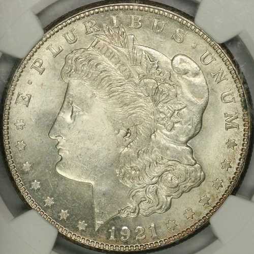 1921-S モルガン・ダラー NGC MS65