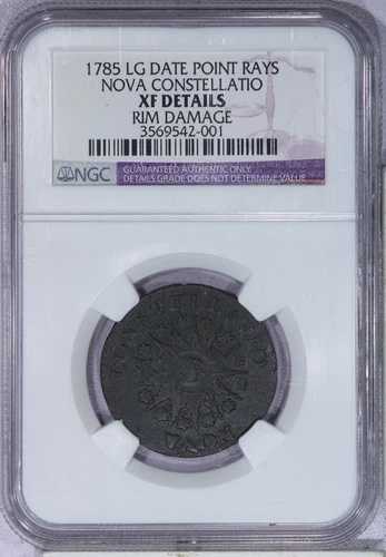 1785年製 ノヴァ コンステラティオ LG デイト ポイントレイズ NGC XF EF 詳細