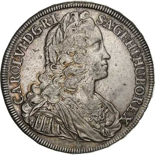 [#1115894] オーストリア、カール 6 世、1 ターラー、1734 年、ウィーン、シルバー、EF、KM:816｜WORLD RESOURCE【QUEEN店】
