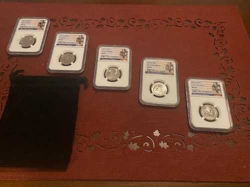 2022 - S- MS67 NGC 女性歴史を作るクォーターシリーズ - 上位5名受賞者（希少） 173,250円