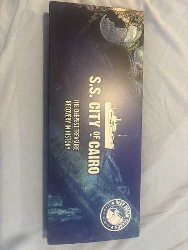 S.S.シティ・オブ・カイロ 史上最深の宝物回収 - ロンドン造幣局