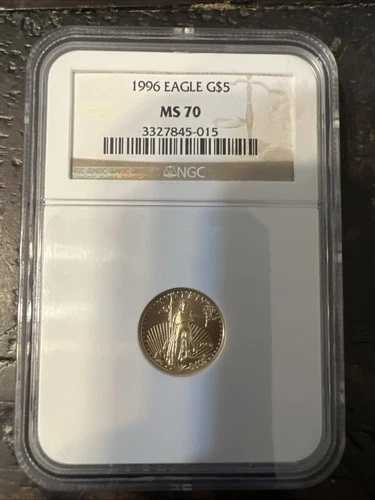 1996年 ゴールド NGC MS-70 1/10オンス アメリカンイーグル レッドブラウンラベル NGC|WORLD RESOURCE【QUEEN店】