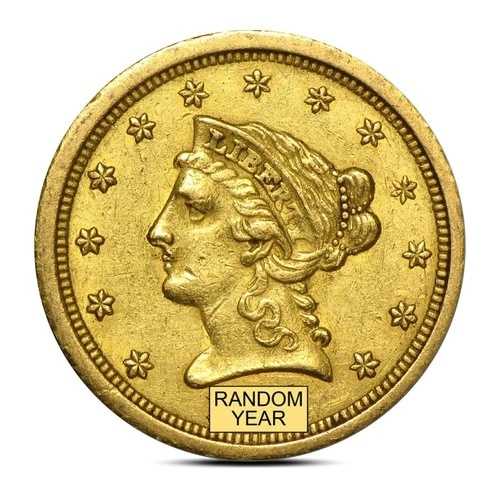 2.50ドル リバティ クォーターイーグル ゴールドコイン (XF、ランダム)|WORLD RESOURCE【QUEEN店】