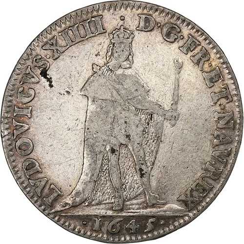 [#1505723] フランス、トークン、ルイ 14 世、ブルゴーニュ、ディジョン議会、1645 年、シル、v