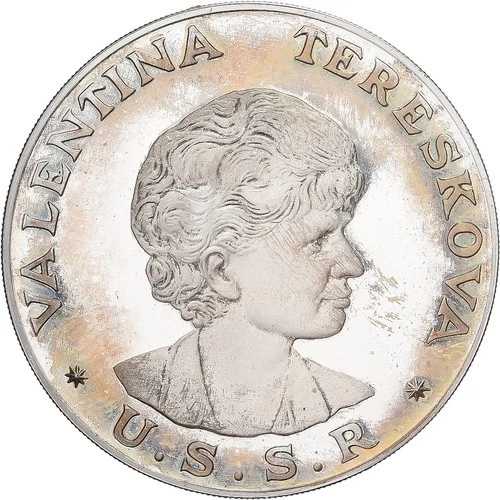 [#1526591] ロシア、メダル、ヴァレンティナ・テレスコワ、1963年、銀、オーストラリア｜WORLD RESOURCE【QUEEN店】