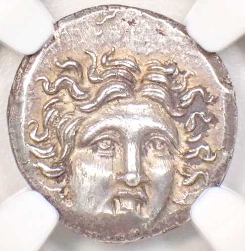 ペルセウス銀貨 AR ドラクマ マケドニア コイン 紀元前179-168年 - NGC Choice AU認定｜WORLD RESOURCE【QUEEN店】