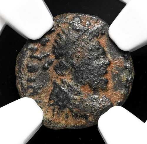 ローマ帝国。ヨハネス、西暦 423 ～ 425 年。 AE Nummus、レアな簒奪者、NGC Fine 64,130円