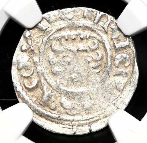 イングランド、ヘンリー3世（1216-1272年）。ペニー、S-1356C、イオアン・オン・カンタベリー、NGC AU50