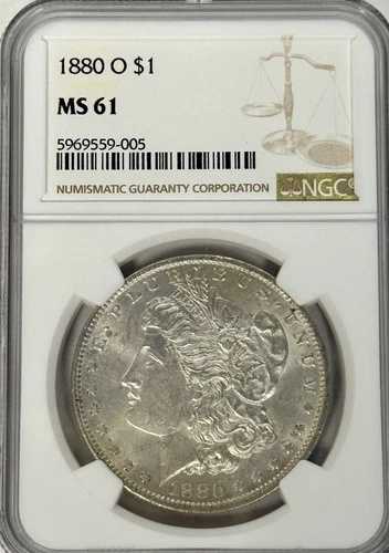1880年モルガン銀貨