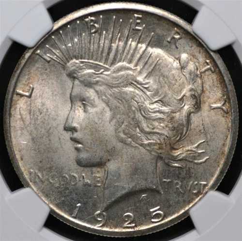 1925年 ピースダラー NGC MS 61 ナイスコイン（条件付きで日付が不正確なため、このコインは ...｜WORLD RESOURCE【QUEEN店】