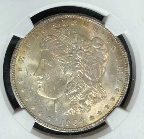 1904-O モーガン シルバードル ~ NGC MS 65 ~美しいコイン~ REF#55-022
