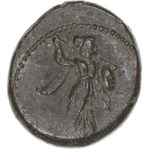 [#342398] コイン、ルカニア、?、ca. 300-250 BC、メタポンション、AU、ブロンズ、HGC:1-1113